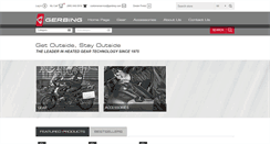 Desktop Screenshot of gerbing.com